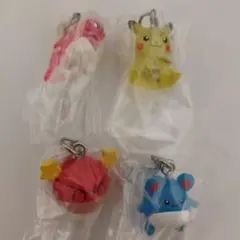 ポケモン めじるしアクセサリー ピカチュー マリル シャリタツ ビリリダマ