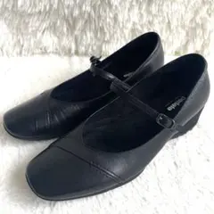 美品✨pedala asics ストラップ パンプス ウエッジソール 23EE