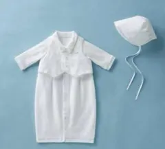 着画あり　ミキハウス　タキシード風セレモニースーツ 帽子付き