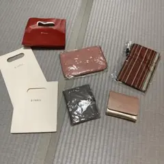 新品　B-Three ピンク キラキラ　キーカードケース　ノベルティ　4点セット