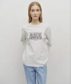 MARITHÉ FRANCOIS GIRBAUD 長袖 ロゴTシャツ Sのサムネイル