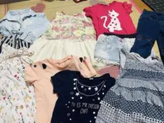 ベビーキッズ服セット95〜100cm❤️9点まとめ売り❤️ワンピTシャツ
