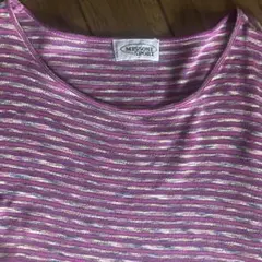 MISSONI SPORT ストライプ 半袖Tシャツ　サマーニットのサムネイル
