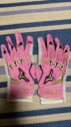 ミズノプロ　バッティンググローブ　23センチ