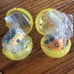 【新品未使用】たまごっち みんなでバカンスフィギュア　まめっち　めめっち