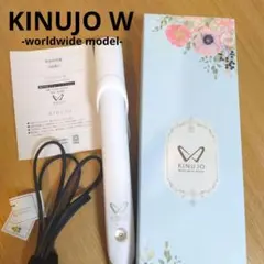 【KINUJO W】✨️ヘアアイロン ストレートアイロン 【絹女】