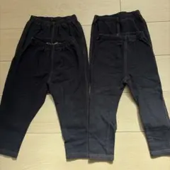 【UNIQLO】ベビー　パンツ　4枚セット　レギンス　デニムライク