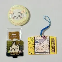ちいかわ うさぎ セット 缶バッジ アクリルスタンド アクリル絵馬 コレクション