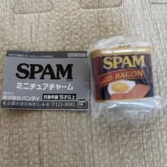 SPAM ミニチュアキーホルダー ガチャ