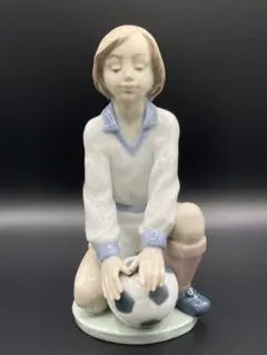 希少】リヤドロ LLADRO 6286 テニスチャンピオン フィギュリン 置物