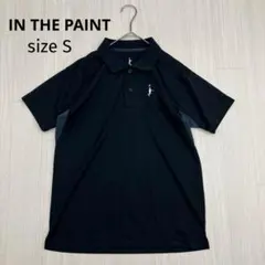 IN THE PAINT インザペイント 半袖 ポロシャツ 刺繍 S
