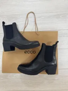 【期間限定】定価より75%OFF!! ECCO レザーチェルシーブーツのサムネイル