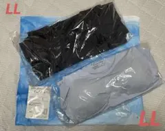 【正規品★ＬＬ2枚セット★新品】ジニエ グラマーシェイプ クールリッチ　黒&水色のサムネイル