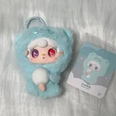 Yooki ヨーキ　抱抱美食店 レストラン　くま　青　　香り付き　ぬいぐるみ