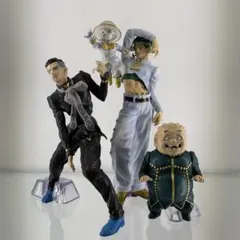 ジョジョの奇妙な冒険 一番くじ 4部 フィギュア 3点セット 開封済