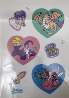 山崎若菜　個展限定　ステッカー