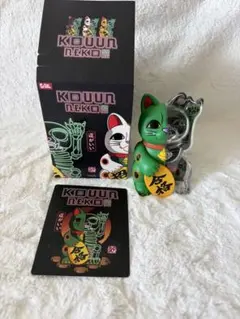 kouun neko 50 招き猫 フィギュア スカル スケルトン - メルカリ