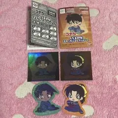 名探偵コナン ちぢませ隊 ステッカー コレクション 2 ③服部平次＆遠山和葉