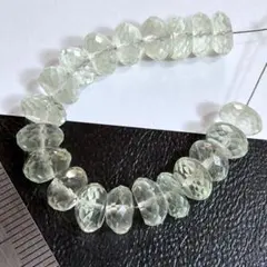 トップクラス＊グリーンアメジスト＊ボタンカットr13