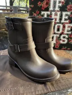 訳あり　ジェフリーキャンベル　レインブーツショート　防寒　ボア付きブーツ