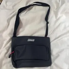Coleman ブラック ショルダーバッグ