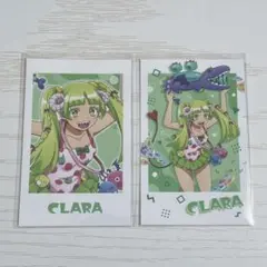魔入りました！入間くん 魔入間 チェキ風カード バカンスver. クララ