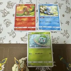 ポケモンカード ヒトカゲ ゼニガメ フシギダネ 3枚セット　sm8b sm9