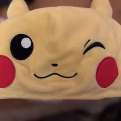 ポケットモンスター　ぬいぐるみ帽子　ピカチュウ