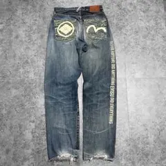 EVISU エビス 家紋 カモメ 赤耳 セルビッチ デニム ボタンフライ W34のサムネイル