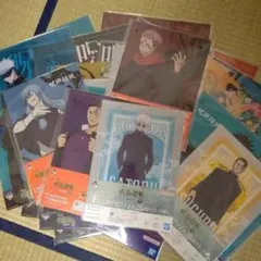 一番くじ 呪術廻戦 壱 弐 クリアポスターとクリアファイル ２８点セット お得！