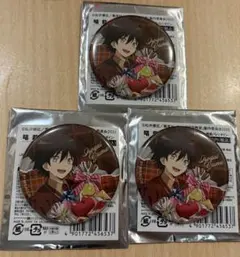 暗殺教室 磯貝悠馬 バレンタインver グリッター缶バッジ フルカラー缶バッジ