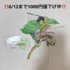 進撃の巨人 リヴァイ アクリルスタンド アクスタ お花見調査兵団