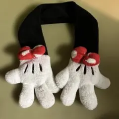 ミニーマウス　ディズニー　マフラー　子供用
