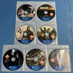 PS4 バイオハザード シリーズ 7作セット ソフトのみ