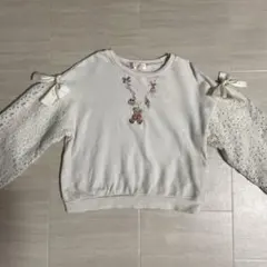 メゾピアノ くまトレーナー