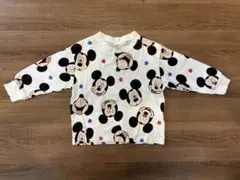 ミッキーマウス 長袖Ｔシャツ　フタフタ　バースデイ　90cm