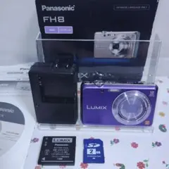 【美品】Panasonic LUMIX DMC-FH8 バイオレット 動作確認済 美品】Panasonic LUMIX DMC-FH8 バイオレット 動作確認済 - メルカリ