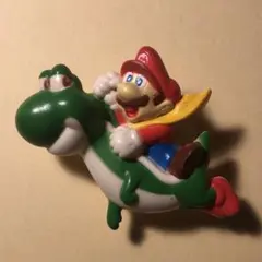 マリオソフビ。初期激レア スーパーマリオブラザーズ マリオ ソフビ フィギュア 昭和