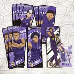 新テニ ロングステッカー 比嘉セット