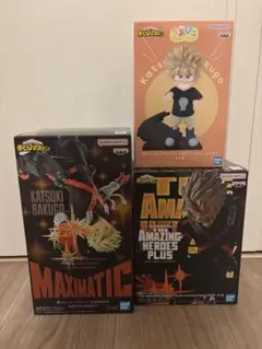 ヒロアカ 爆豪勝己 フィギュア 3点セット