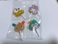 サンリオキャラクターズ カラフルキャンディチャーム　4種類