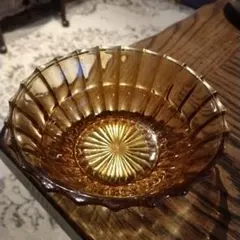 ★SALE★昭和食器★飴色★アンバー★ガラス食器★ガラス★ビンテージ★