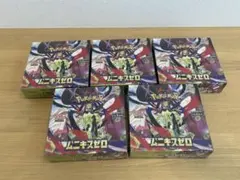 ポケモンカード　ムニキスゼロ　シュリンク付き　4BOX ムニキスゼロ シュリンク付き 4box 新品未開封 - メルカリ