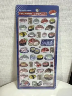 和柄　ボンボンドロップシール　お寿司