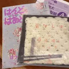 はんど＆はあと 菊池しほさんの模様編みミニバッグ キット