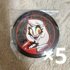 ハズビンホテル チャーリー ヴァギー ミニ缶バッジ公式 HAZBIN HOTEL