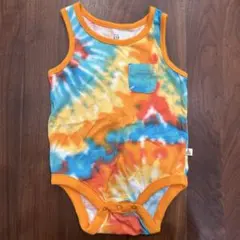 GAP ロンパース　ノースリーブ　タイダイ　3-6 month