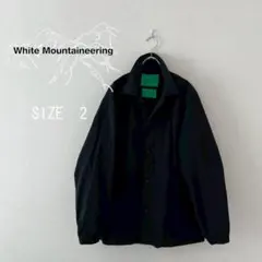 White Mountaineering ブラック コーチジャケット サイズ2