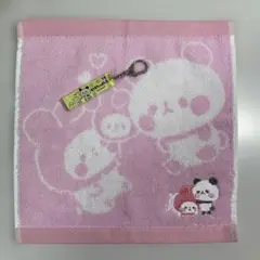 もちもちぱんだ　京都限定＊キーホルダー　サンリオコラボ＊タオルハンカチ　2点