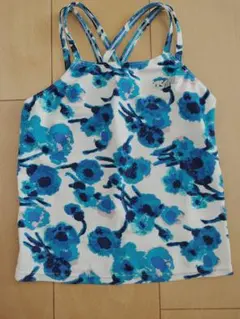 SASAKI 花柄タンクトップ 青系 135